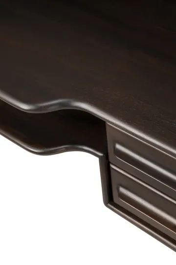 Flow skrivbord - Rose brown mahogany, 140x55 cm - Ethnicraft