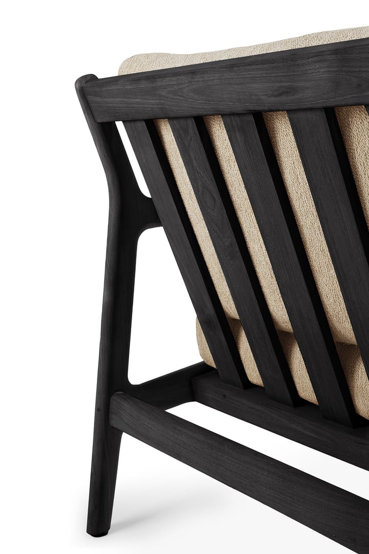 Jack outdoor 3-sits soffa svartbetsad teak, Natural Ethnicraft