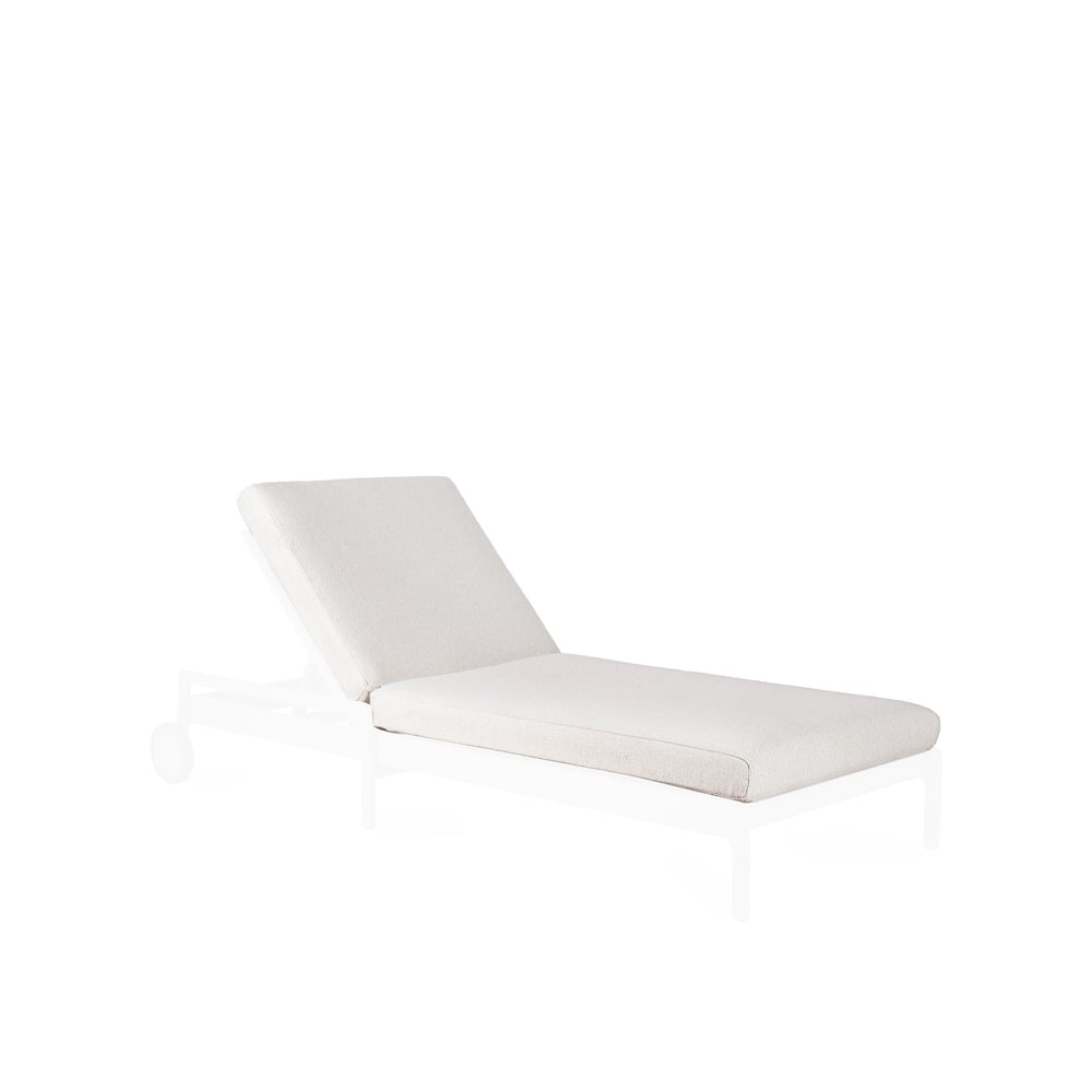 Ethnicraft Jack outdoor dyna till solsäng tyg offwhite