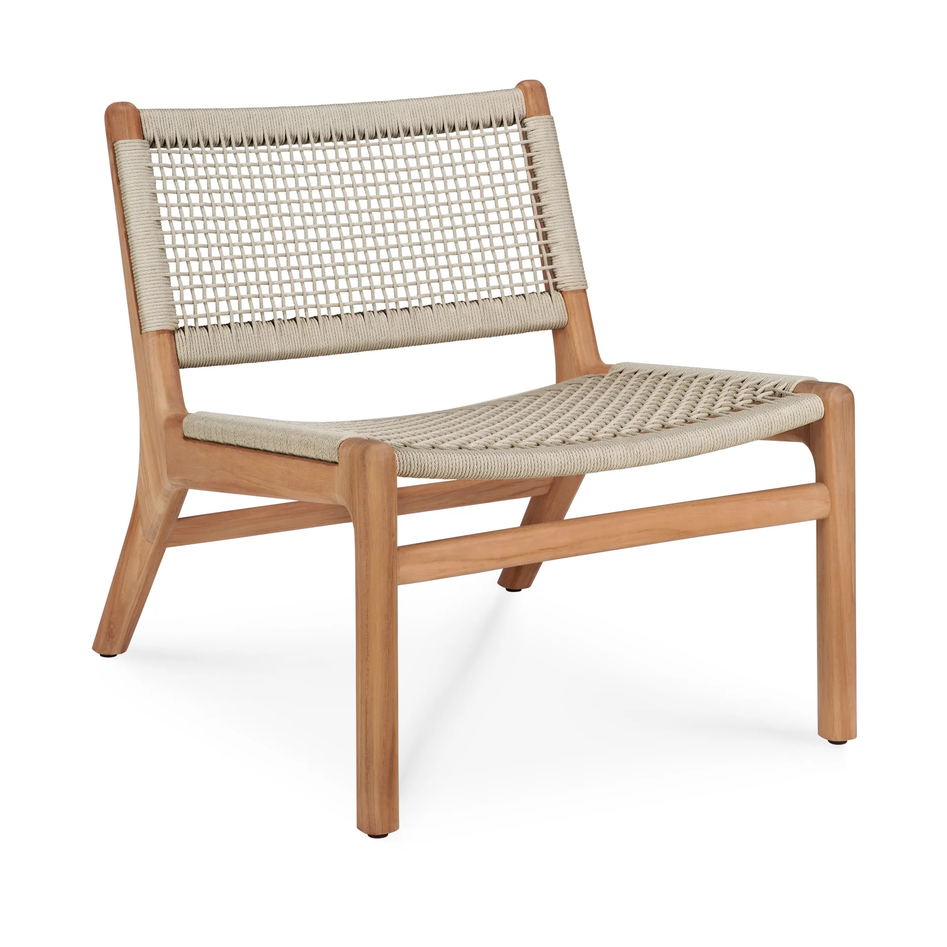 Jack outdoor loungefåtölj teak, Beige Ethnicraft