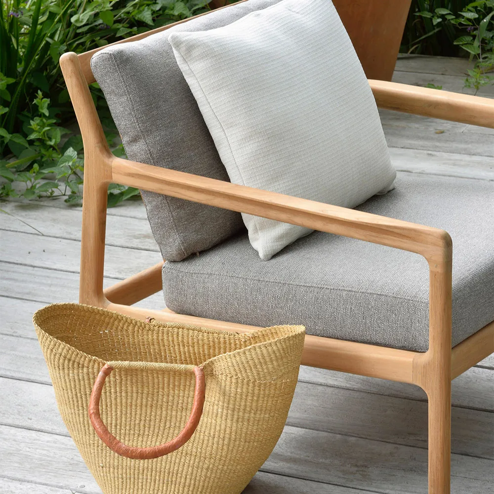 Jack outdoor loungefåtölj teak, Mocha Ethnicraft