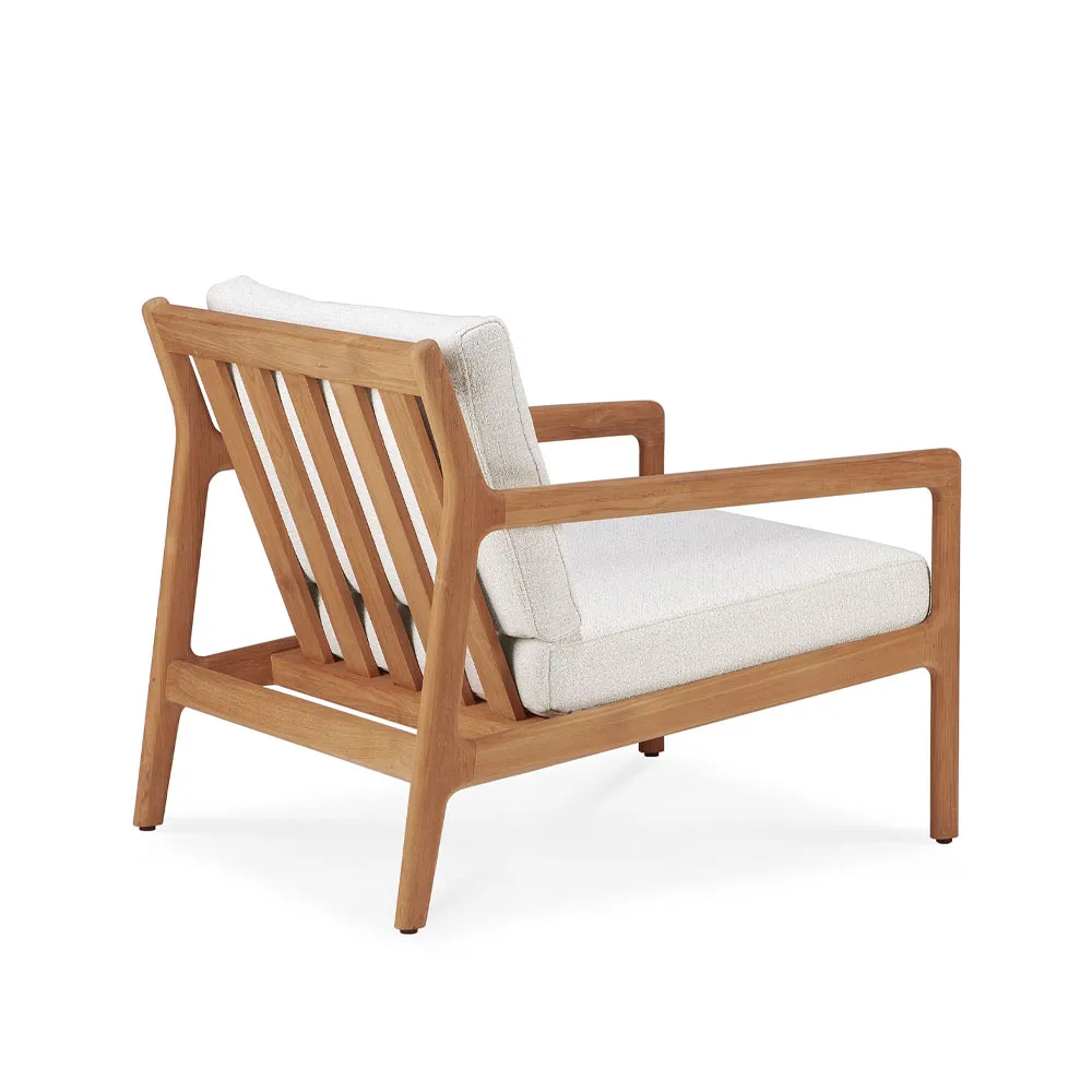 Jack outdoor loungefåtölj teak, Offwhite Ethnicraft