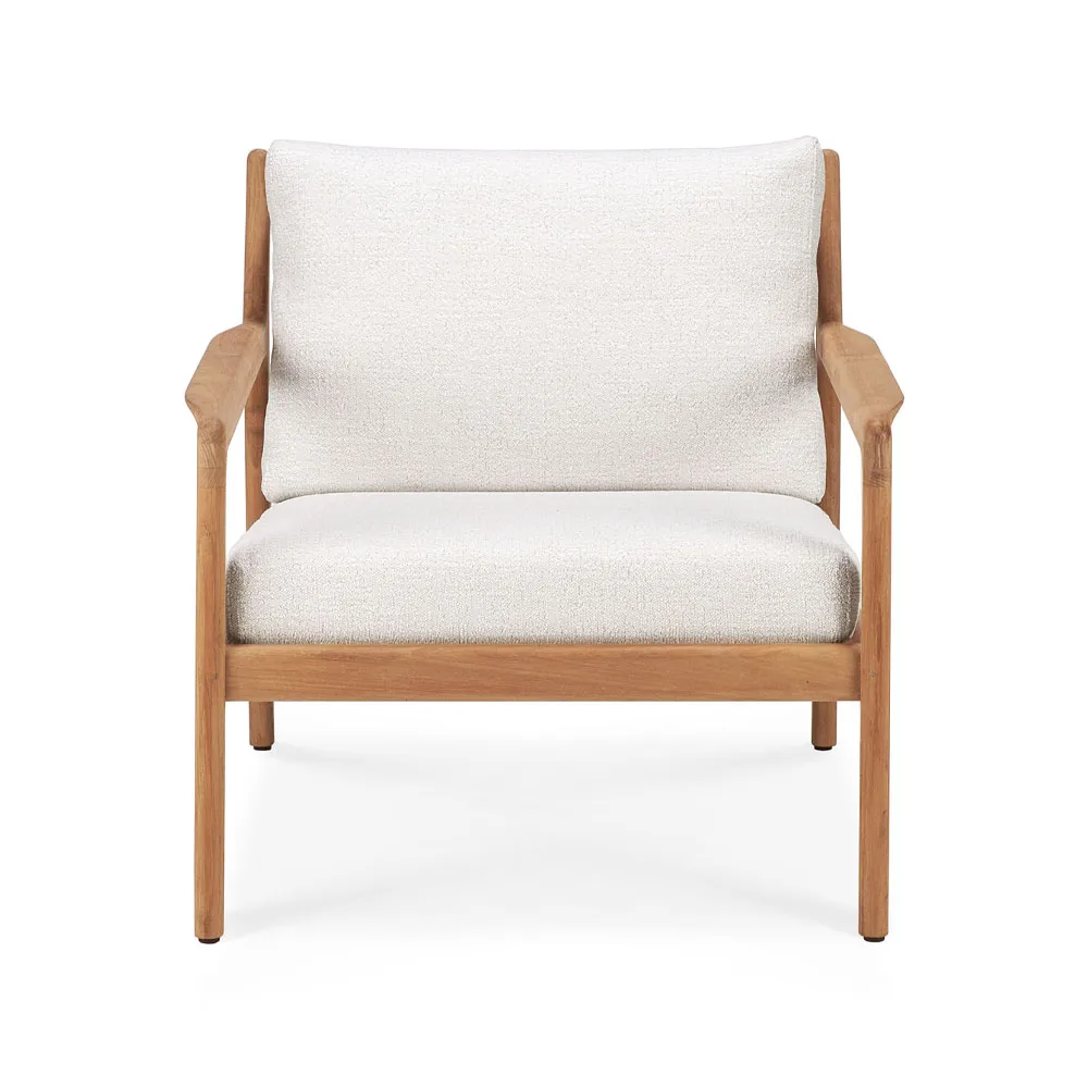 Jack outdoor loungefåtölj teak, Offwhite Ethnicraft