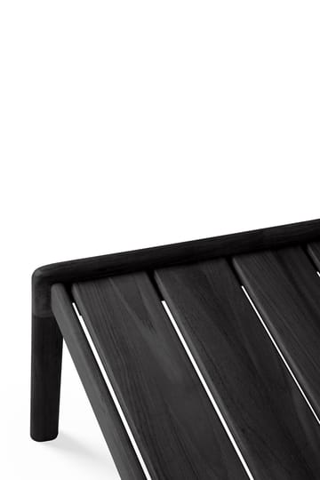 Jack outdoor sidobord svartbetsad teak - 54x54 cm - Ethnicraft