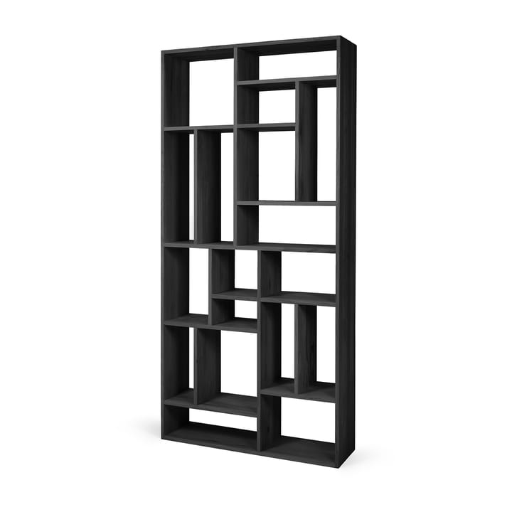 M Rack bokhylla stor, Svart ek Ethnicraft