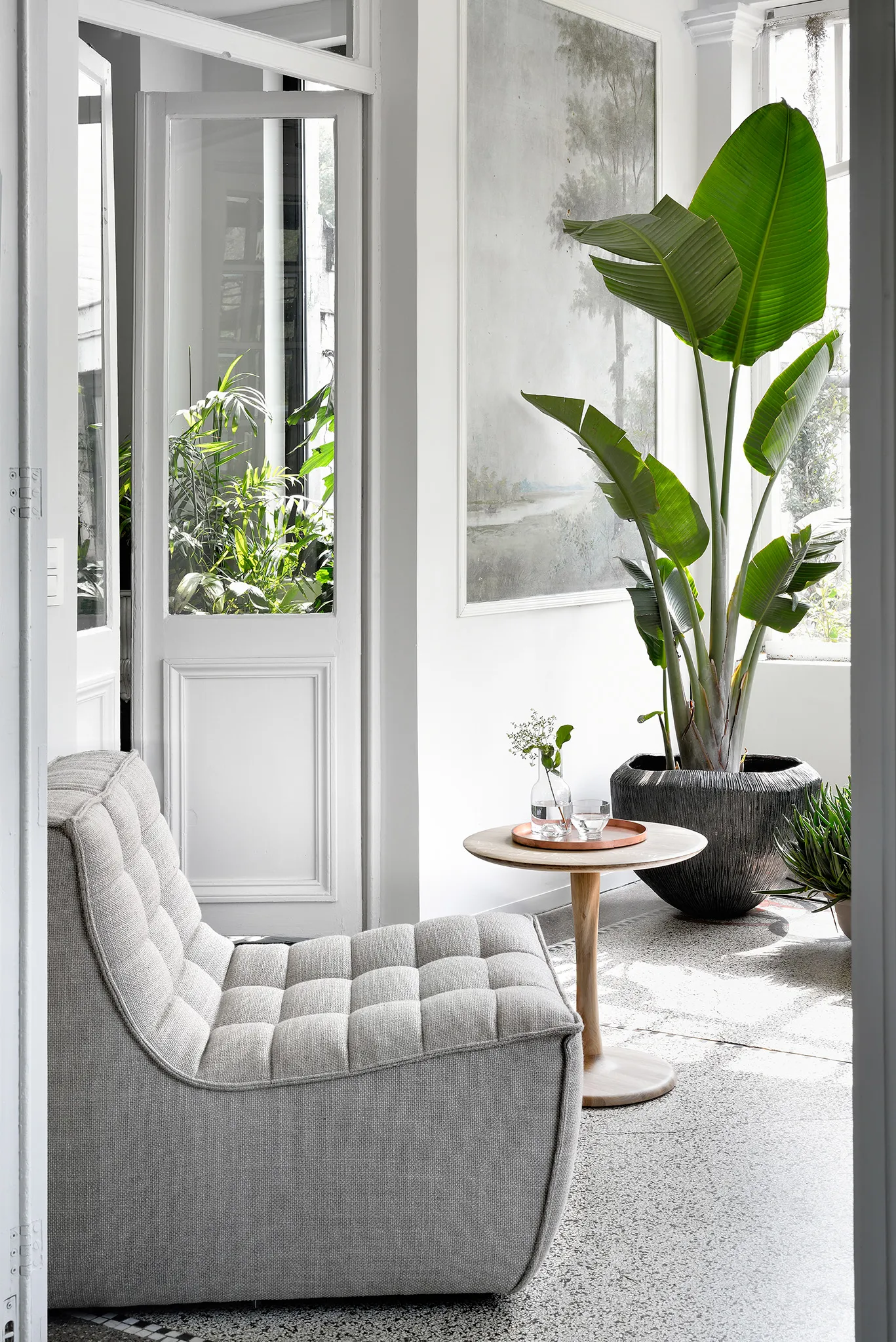 N701 fåtölj, Tyg beige Ethnicraft