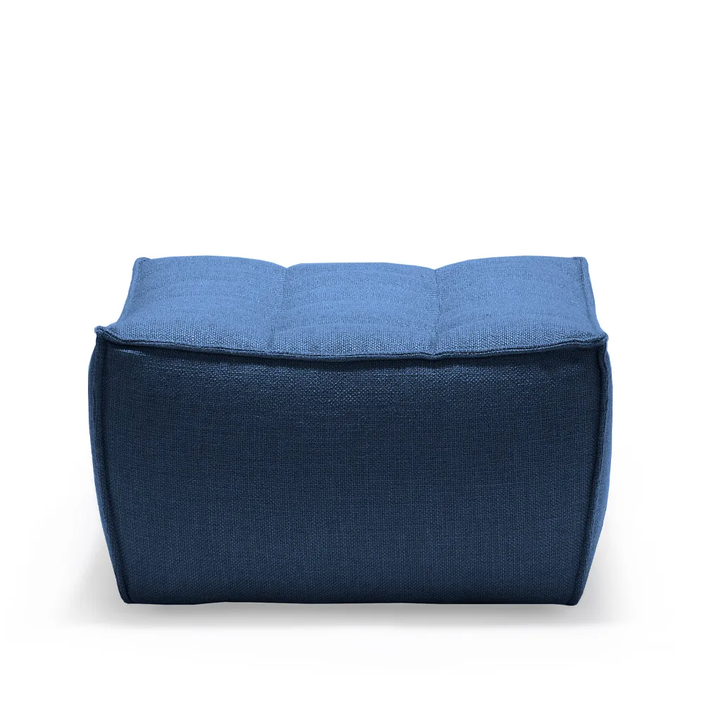 N701 fotpall 70x70 cm, Blue Ethnicraft