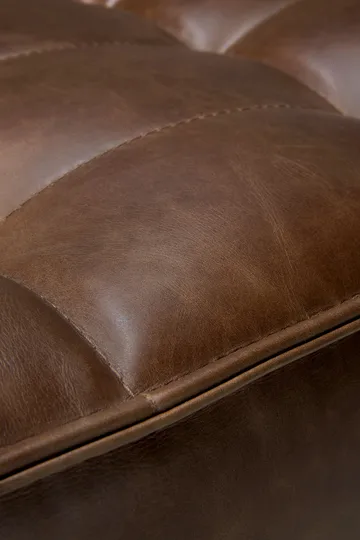 N701 hörnmodul rundad 90° - Läder Chestnut - Ethnicraft