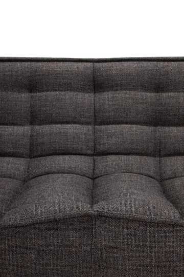 N701 soffa 2-sits - Dark grey, med armstöd - Ethnicraft