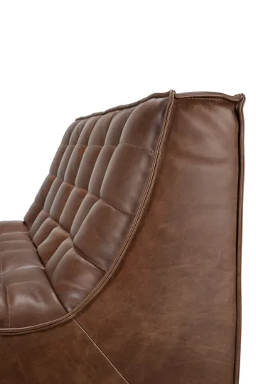 N701 soffa 2-sits - Läder Chestnut - Ethnicraft