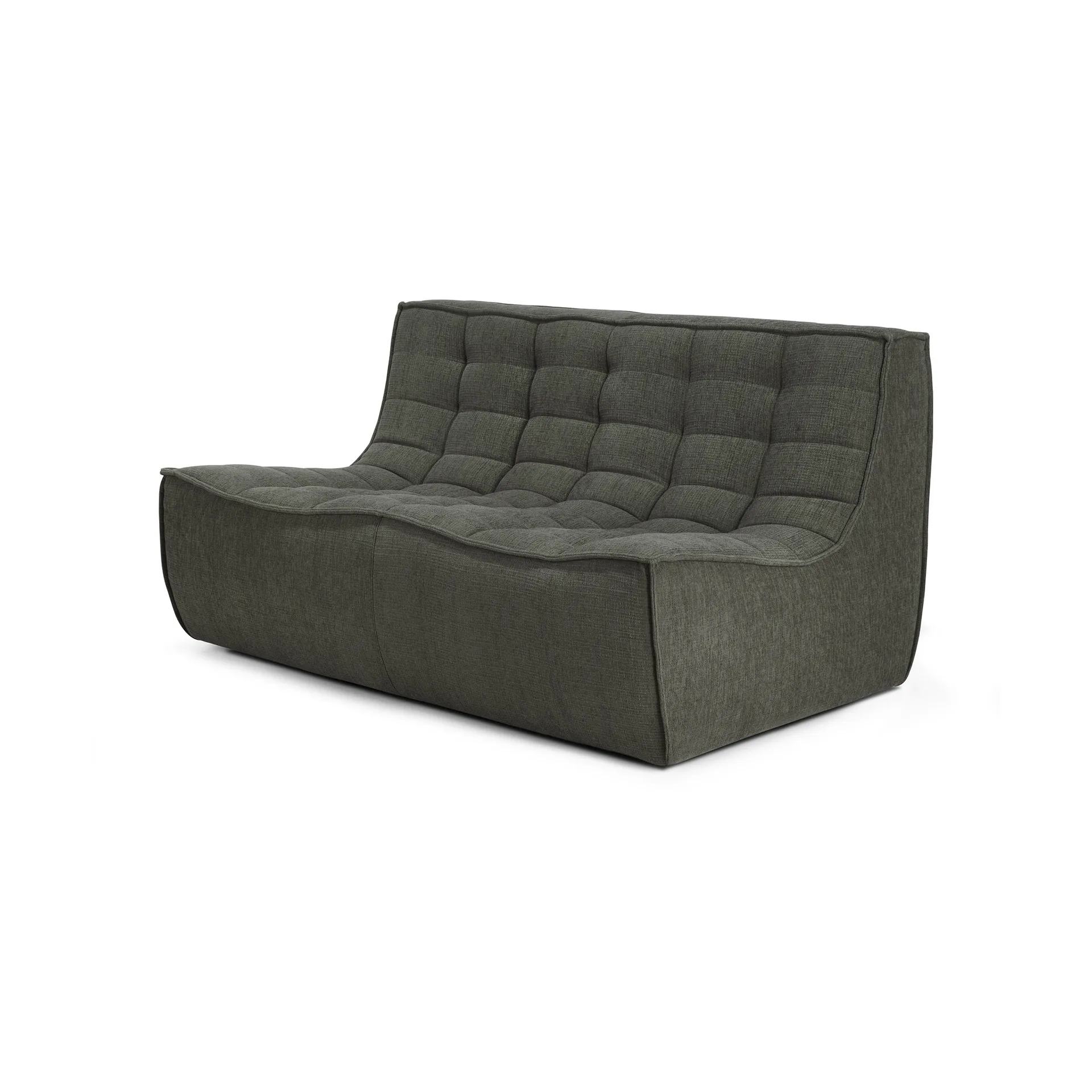 N701 soffa 2-sits, Moss Eco fabric Ethnicraft