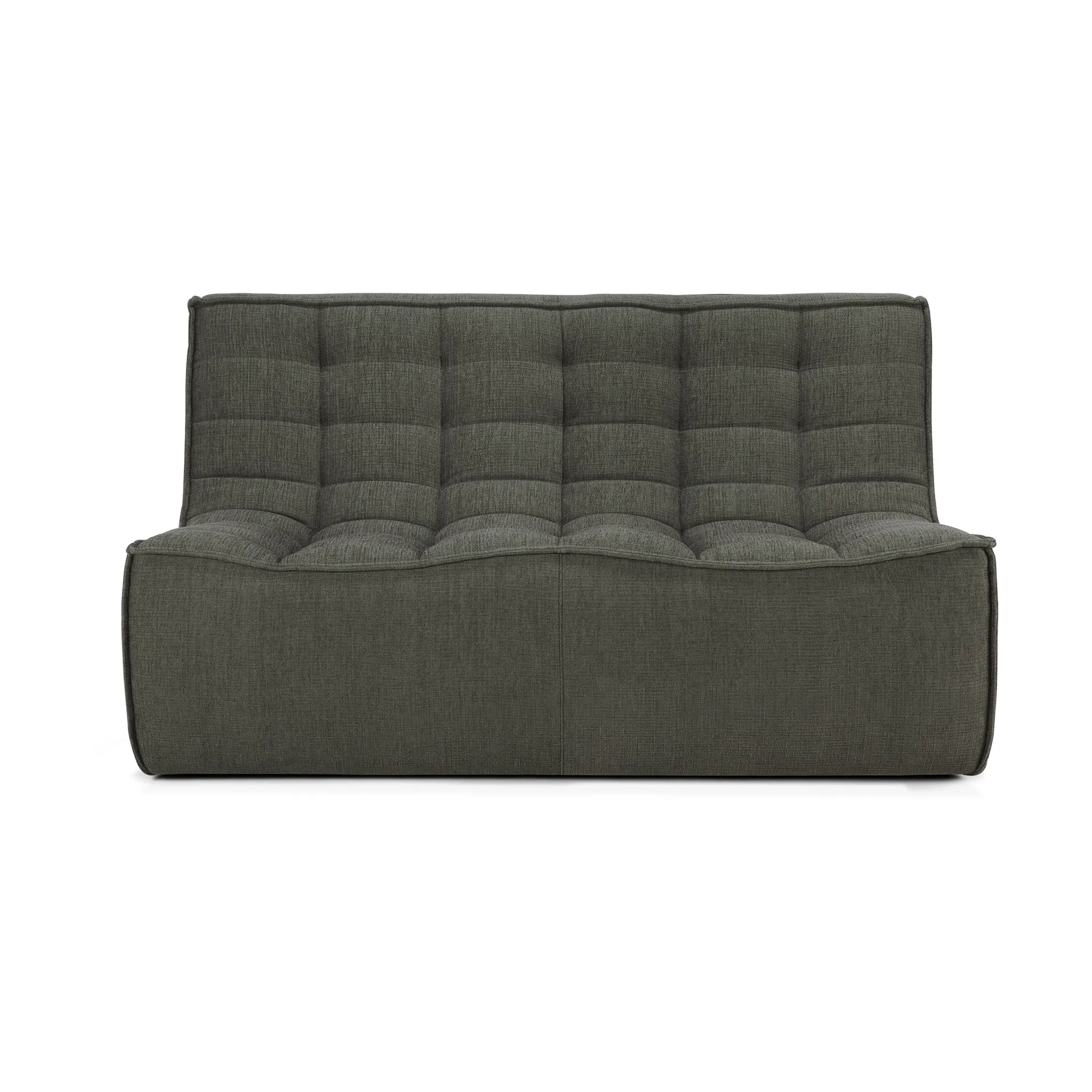 N701 soffa 2-sits, Moss Eco fabric Ethnicraft