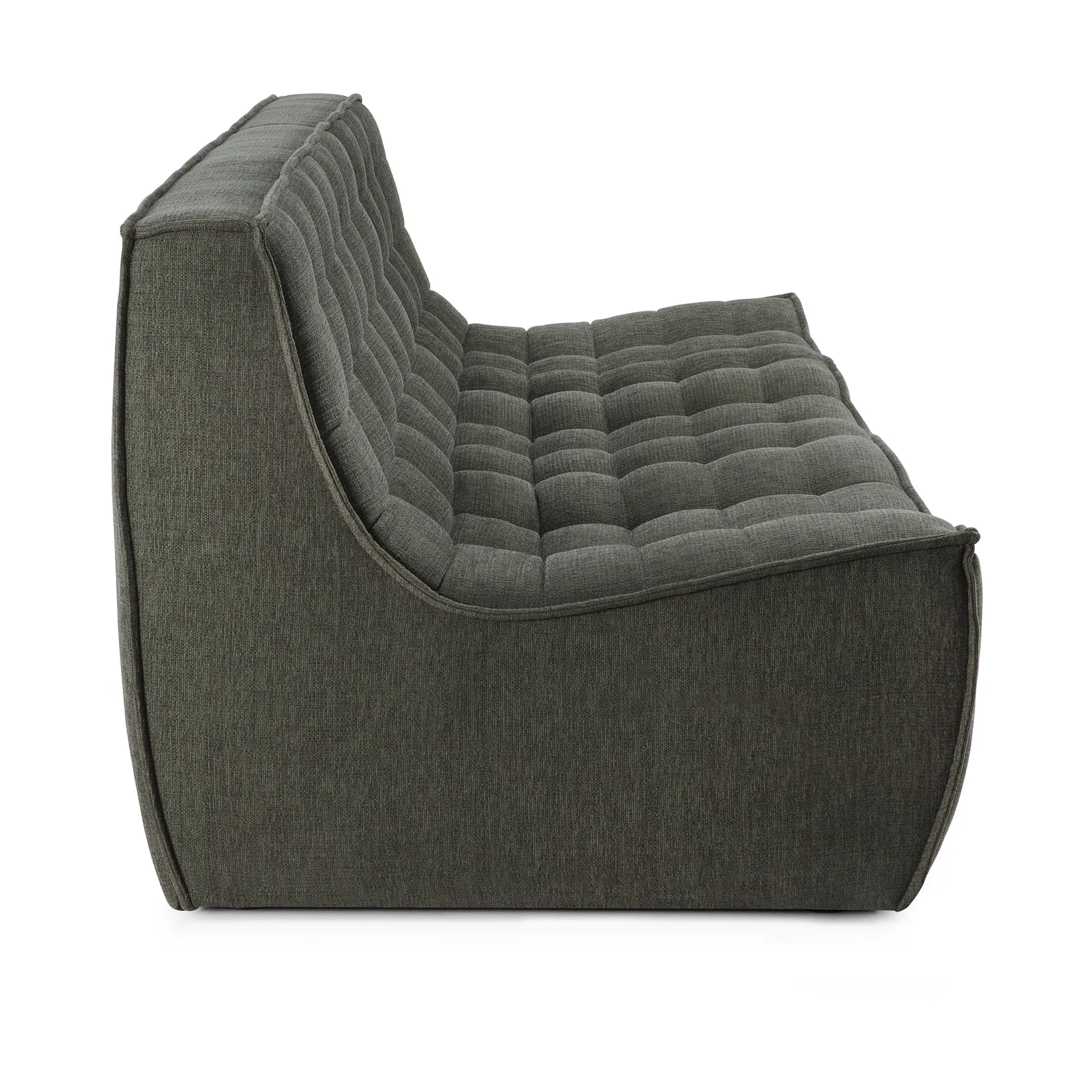 N701 soffa 3-sits, Moss Eco fabric Ethnicraft