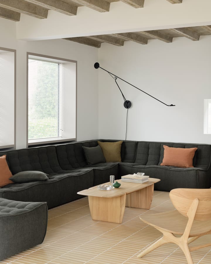 N701 soffa 3-sits, Moss Eco fabric Ethnicraft
