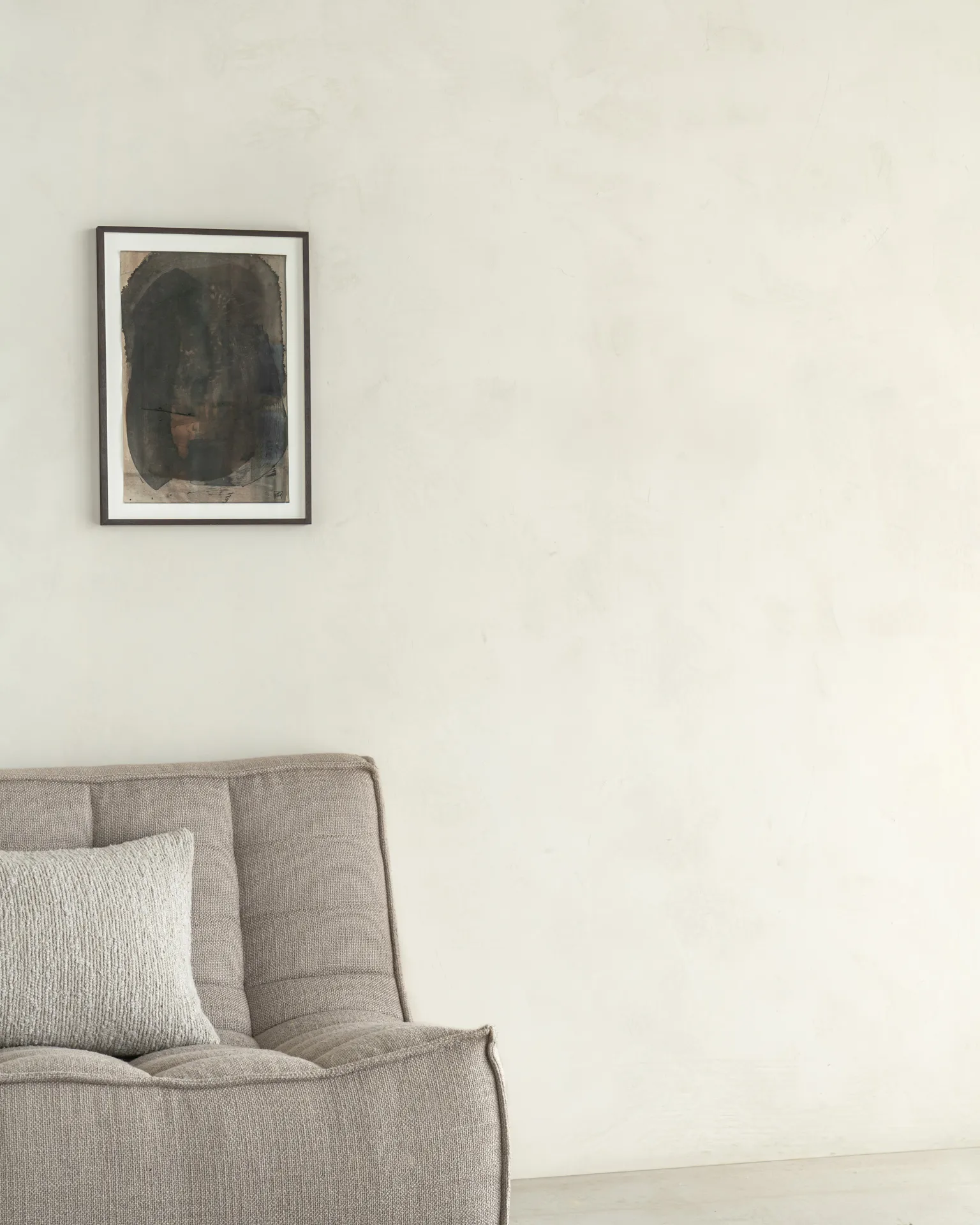 N701 soffa 3-sits, Tyg beige Ethnicraft