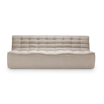 N701 soffa 3-sits - Tyg beige - Ethnicraft