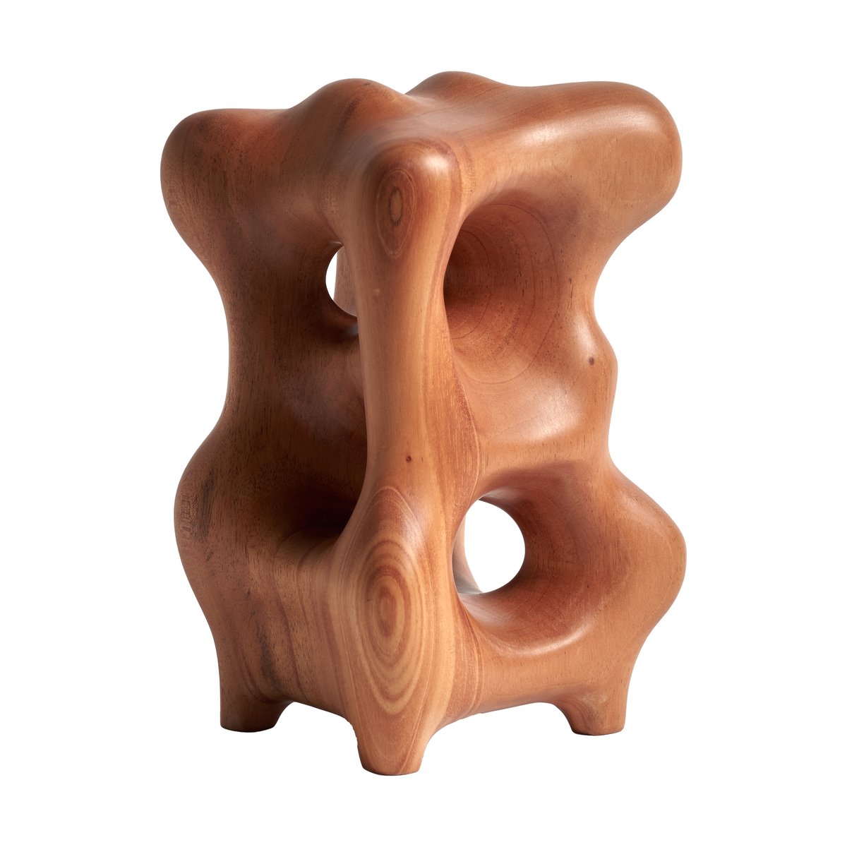 Ethnicraft Organic skulptur 22 cm Varnished mahogany