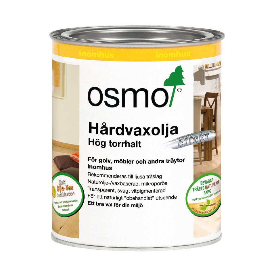 Ethnicraft Osmo hårdvaxolja för ek White 750 ml | Skandinavisk Design | Möbelvård & tillbehör | Grå