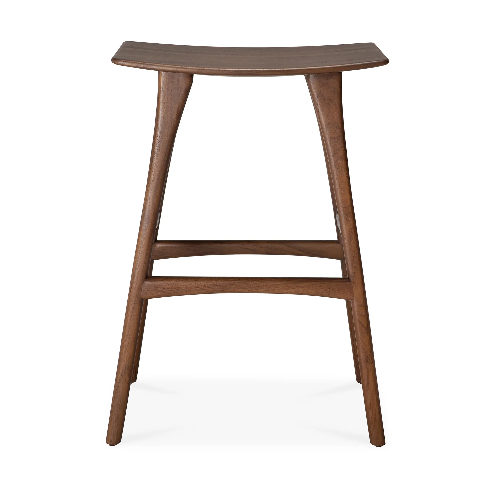 Osso barstol 80x57 cm, Lackad teak brown Ethnicraft