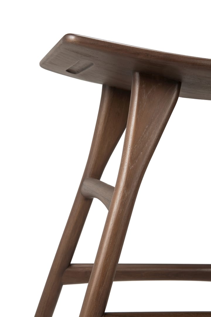 Osso pall 48x50 cm, Lackad teak brown Ethnicraft