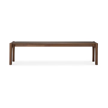 PI bänk 186x35 cm - Lackad teak brown - Ethnicraft