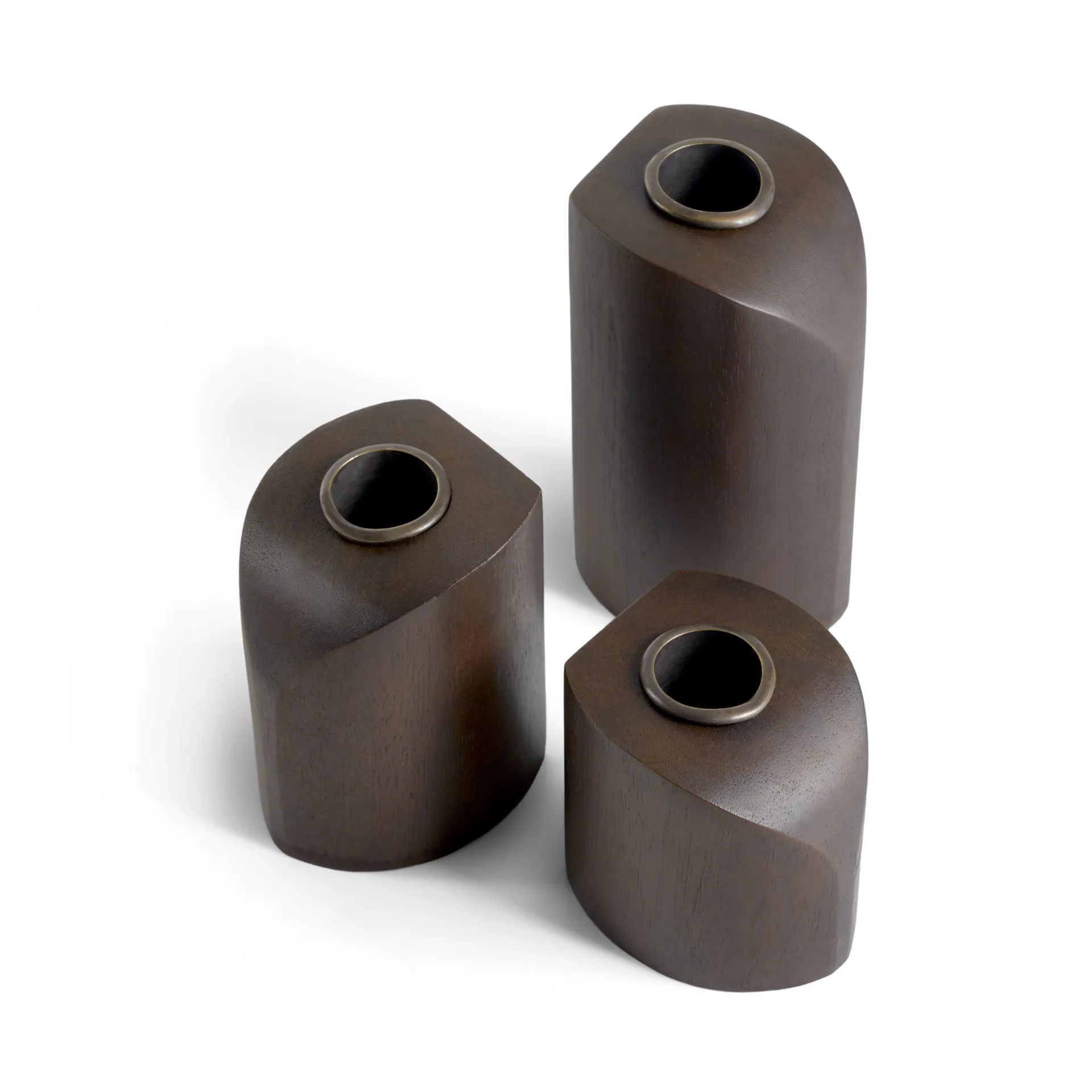 PI ljushållare 3 delar, Mörkbrunbetsad mahogny Ethnicraft