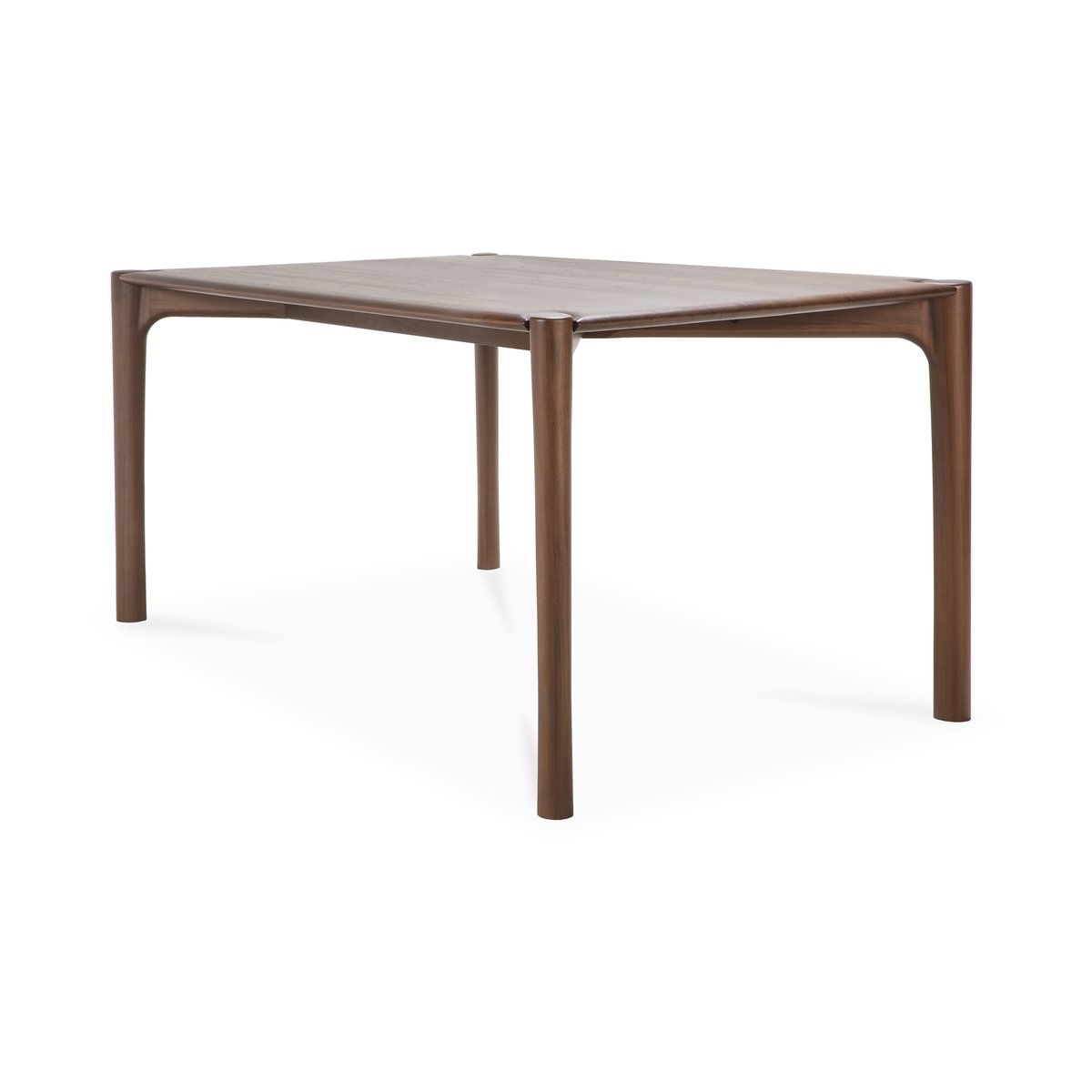 Ethnicraft PI Matbord 180x90 cm Lackad teak brown | Skandinavisk Design | Matbord | Brun