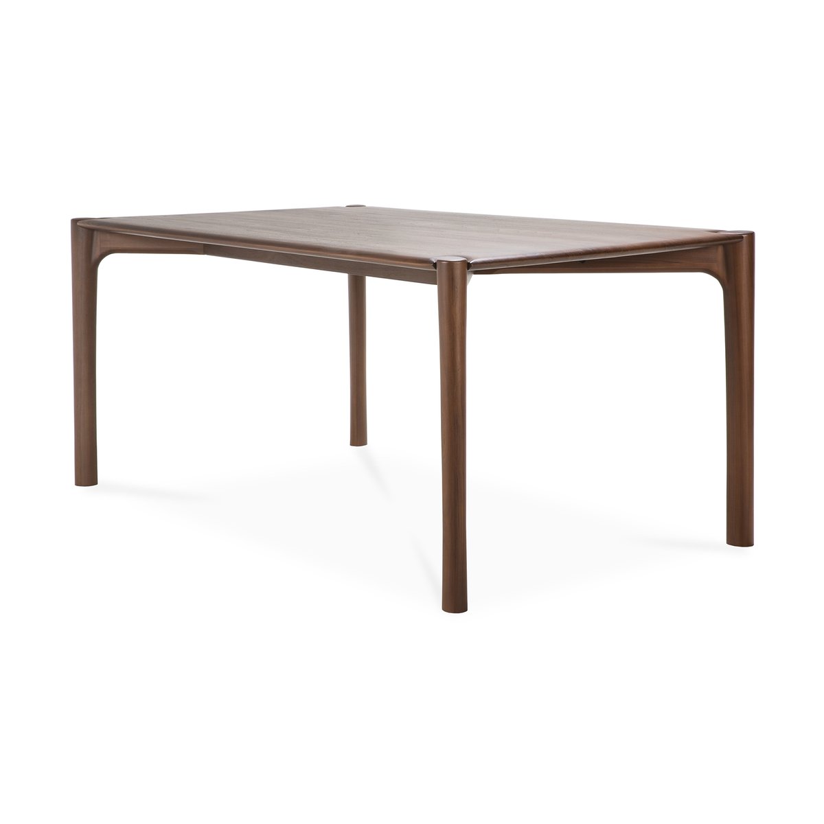 Ethnicraft PI Matbord 200x95 cm Lackad teak brown | Skandinavisk Design | Matbord | Brun