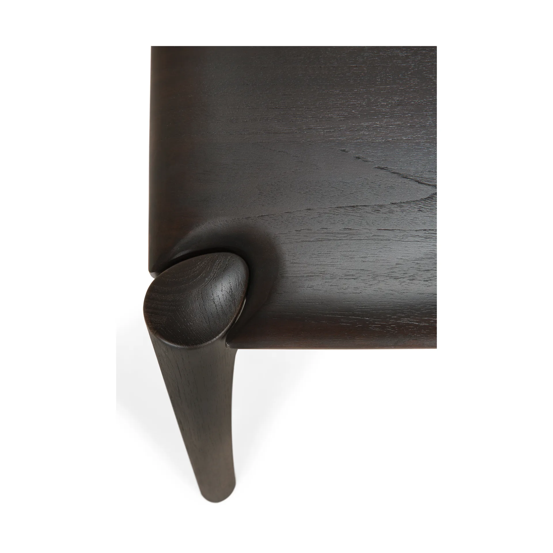 PI matbord, Dark brown teak, 180x90 cm Ethnicraft