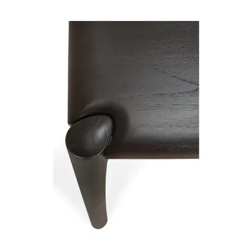 PI matbord - Dark brown teak, 180x90 cm - Ethnicraft