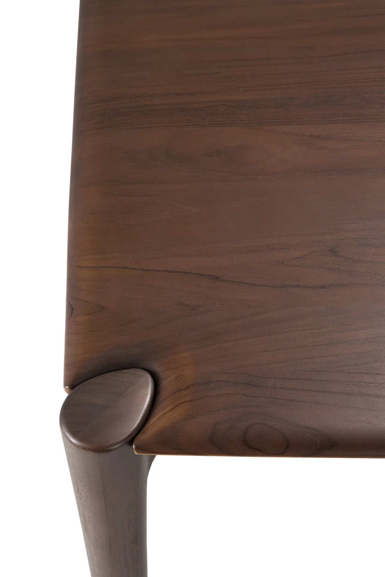 PI matbord, Lackad teak brown, 240x100 cm Ethnicraft