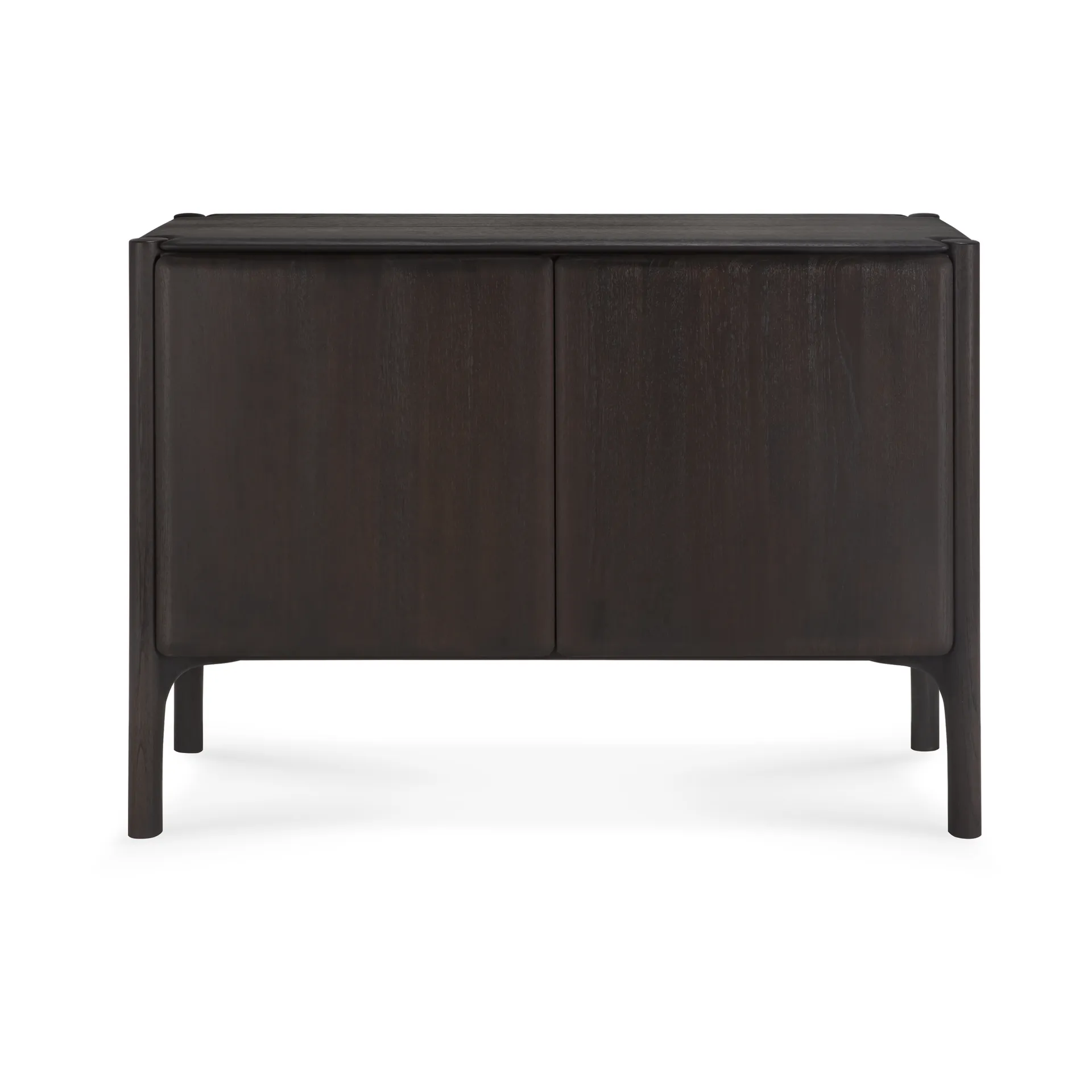 PI Sideboard, Teak dark brown, 2 dörrar Ethnicraft