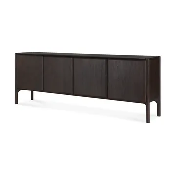 PI Sideboard - Teak dark brown, 4 dörrar - Ethnicraft