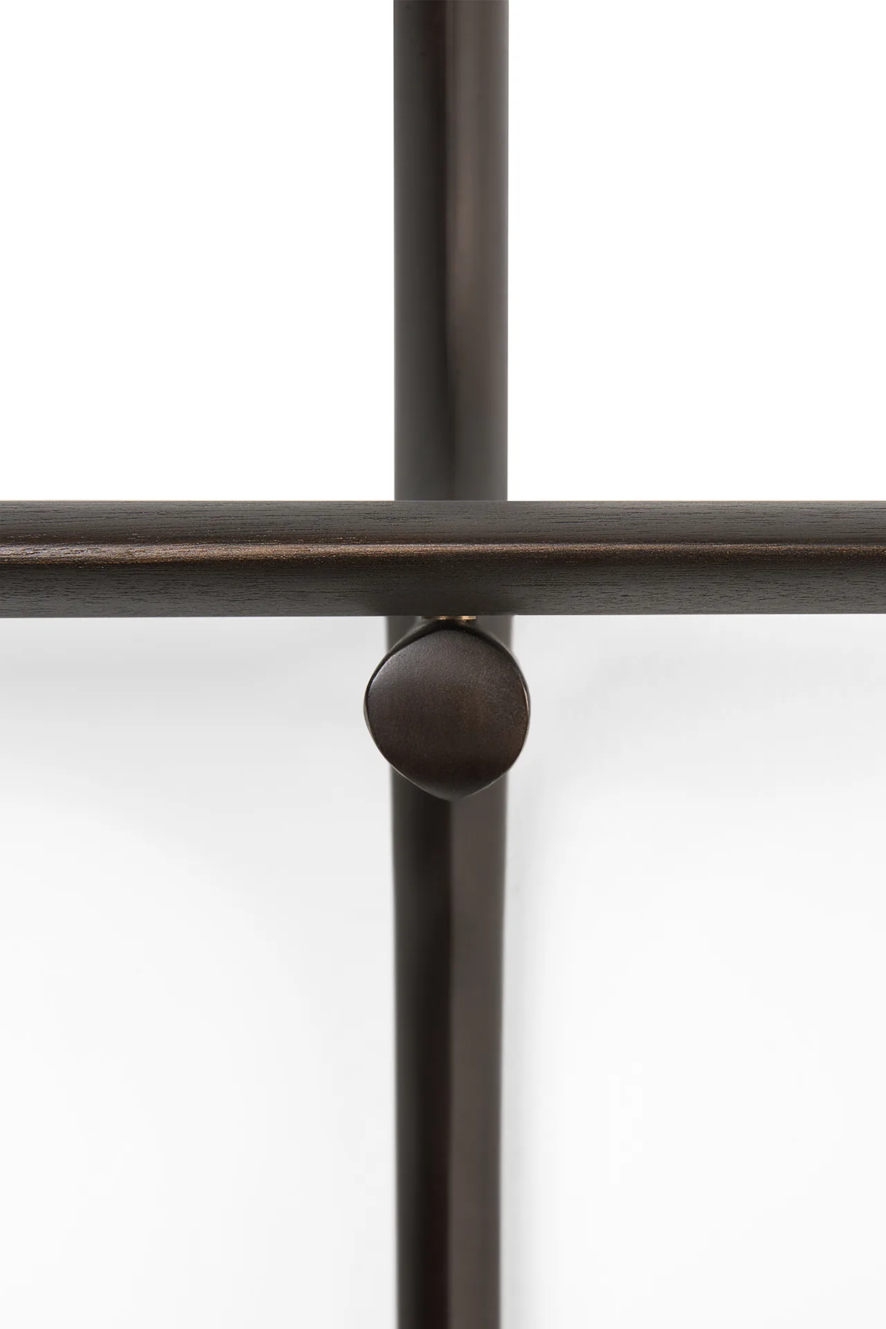 PI vägghylla, Lackad mahogny-2 hyllplan Ethnicraft