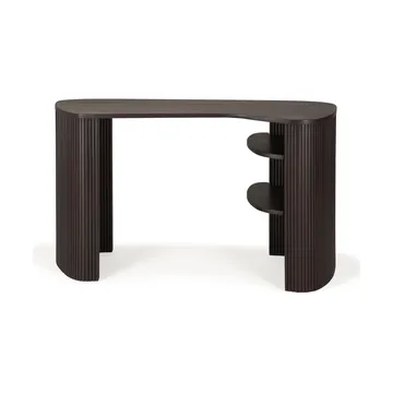 Roller Max skrivbord - Dark brown mahogny - Ethnicraft