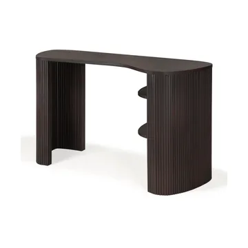 Roller Max skrivbord - Dark brown mahogny - Ethnicraft