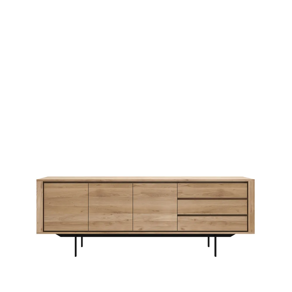 Shadow sideboard, Ek-Wax oil 3 dörrar 3 lådor Ethnicraft