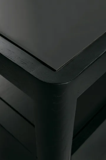 Spindle byrå - Svartlackerad ek, 4 lådor - Ethnicraft