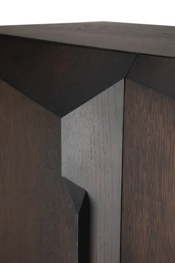 Stairs skåp - Brunlackerad ek-2 dörrar, 100x150 cm - Ethnicraft