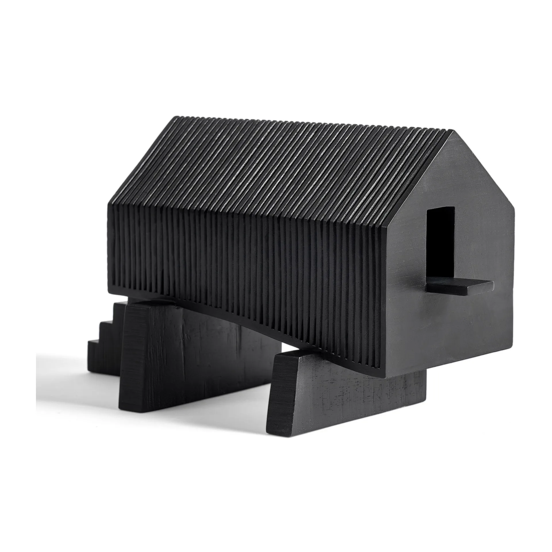 Stilt house object, Mahogany black Ethnicraft