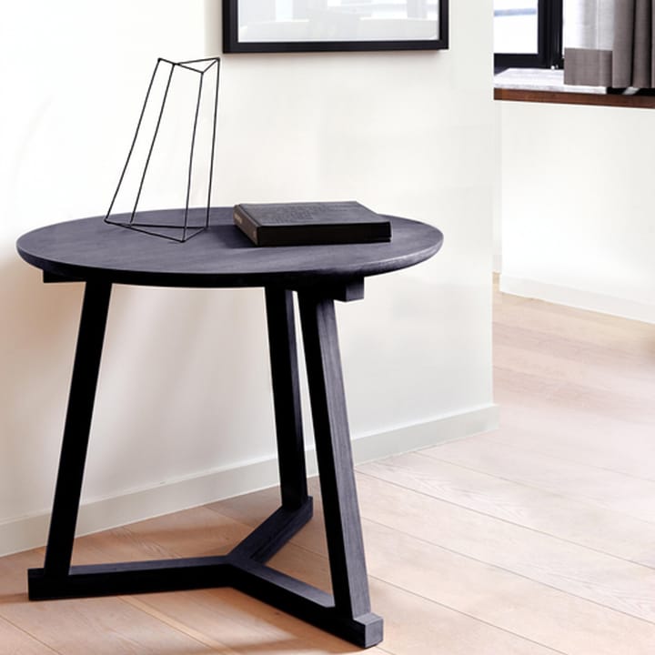 Tripod sidobord - Black oak small 56x46 cm - Ethnicraft