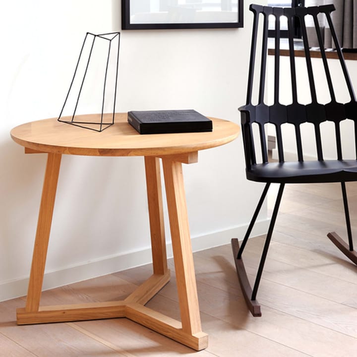 Tripod sidobord - Black oak small 56x46 cm - Ethnicraft