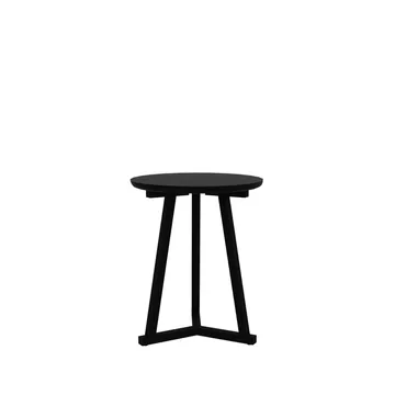 Tripod sidobord - Black oak small 56x46 cm - Ethnicraft