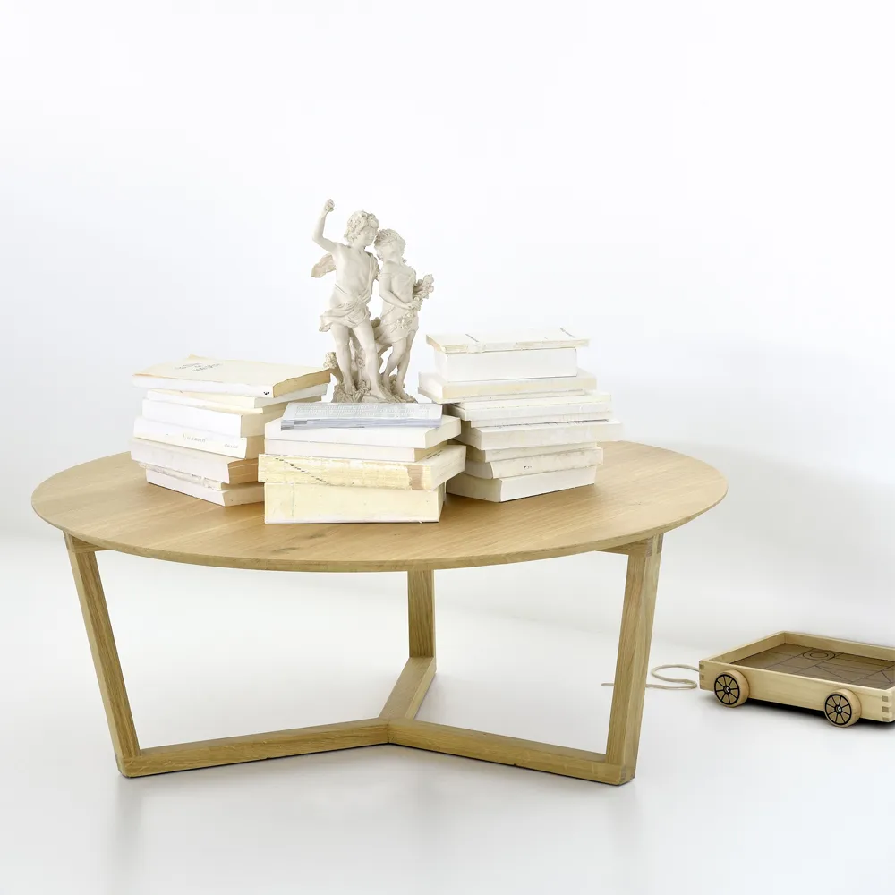 Tripod soffbord 36x96 cm, Hårdvaxoljad ek Ethnicraft