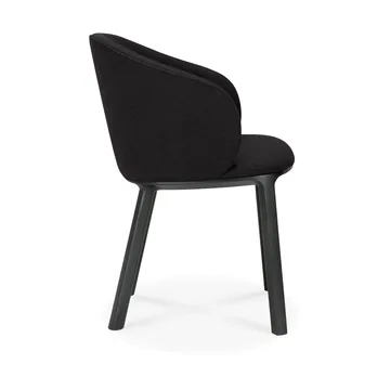 Unda stol - Svartlackerad ek-charcoal - Ethnicraft