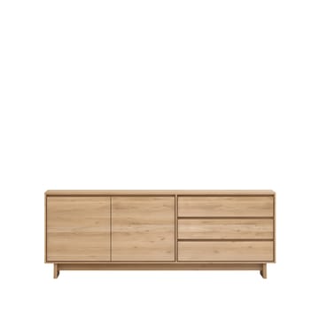 Wave sideboard - Vaxoljad ek 2 dörrar 3 lådor - Ethnicraft