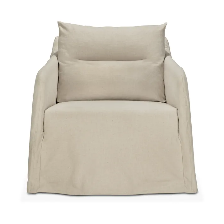 Weave loungestol avtagbar klädsel - Bone - Ethnicraft