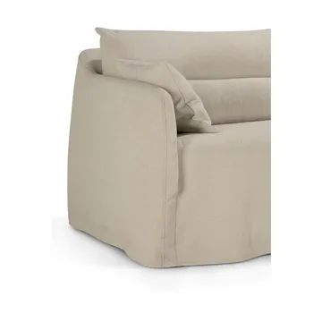 Weave soffa avtagbar klädsel - Bone, 3-sits - Ethnicraft