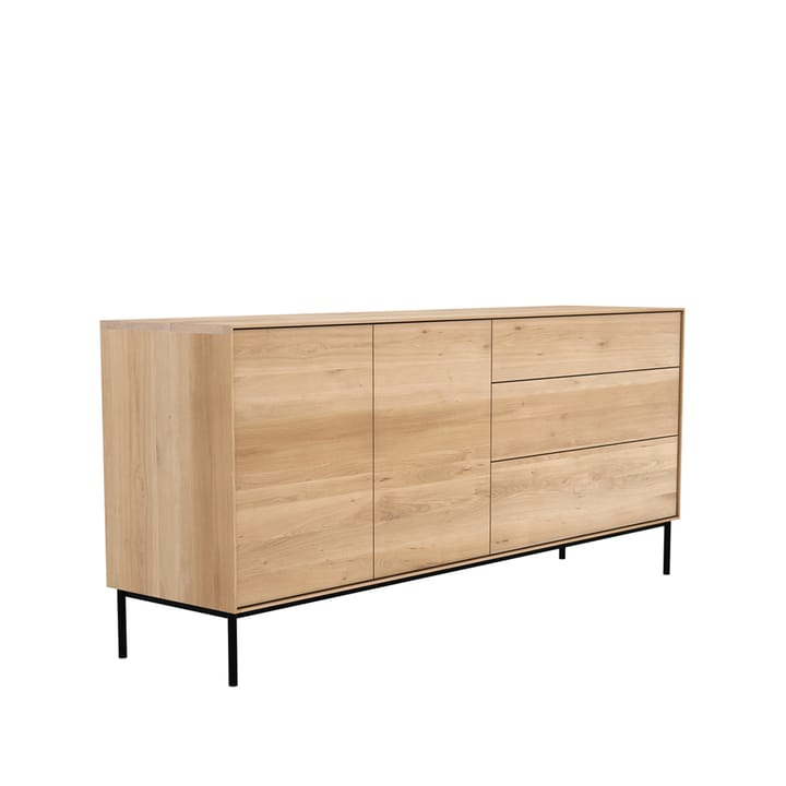 Whitebird sideboard - Ek-Metall 2 dörrar 3 lådor - Ethnicraft