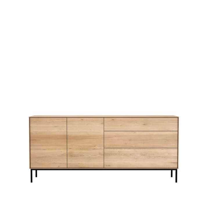 Whitebird sideboard, Ek-Metall 2 dörrar 3 lådor Ethnicraft